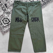 KILL CREW WOLF GI BOTTOM - OLIVE