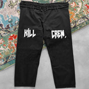 KILL CREW WOLF GI BOTTOM - BLACK