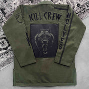 KILL CREW WOLF GI TOP - OLIVE