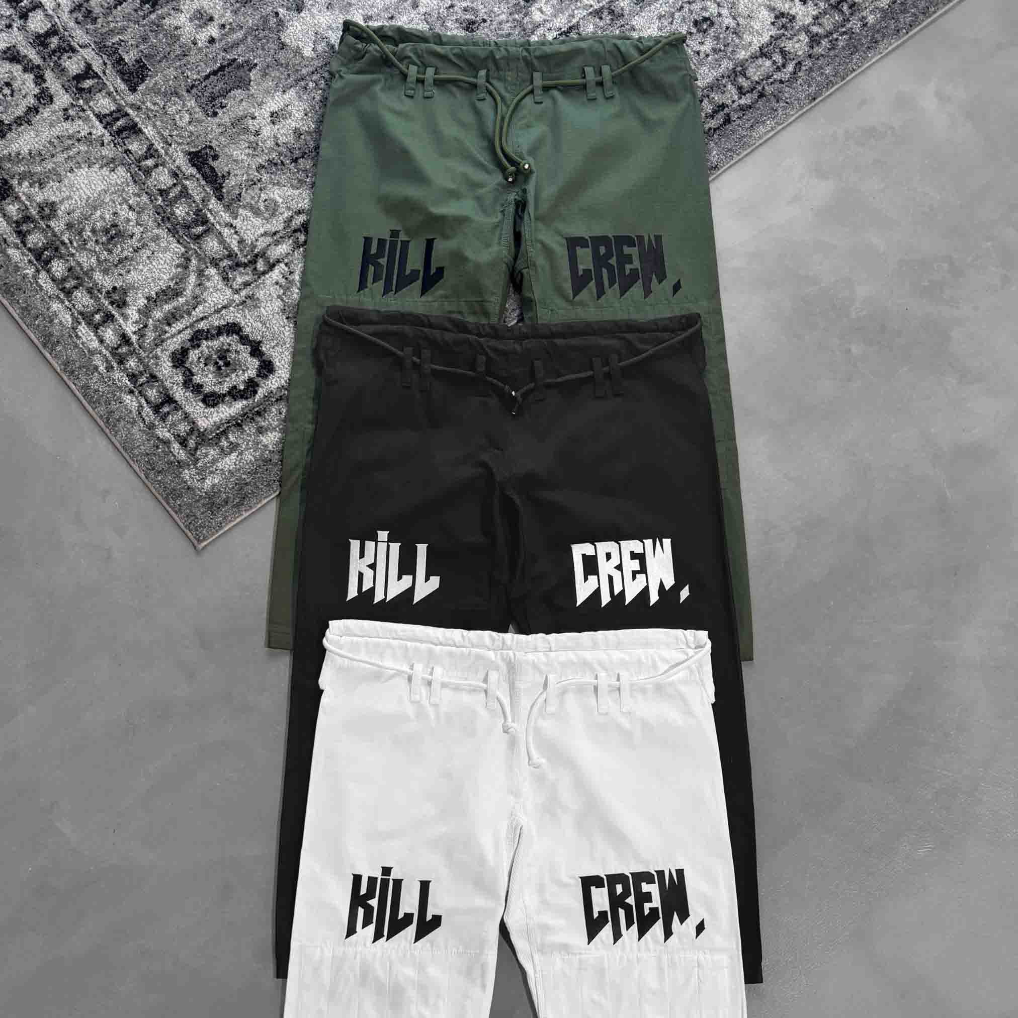 KILL CREW WOLF GI BOTTOM - BLACK