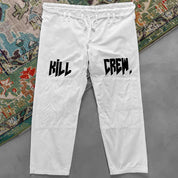 KILL CREW WOLF GI BOTTOM - WHITE