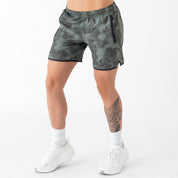 HYBRID TRAINING SHORT (7" INSEAM) - DIGITAL GREEN