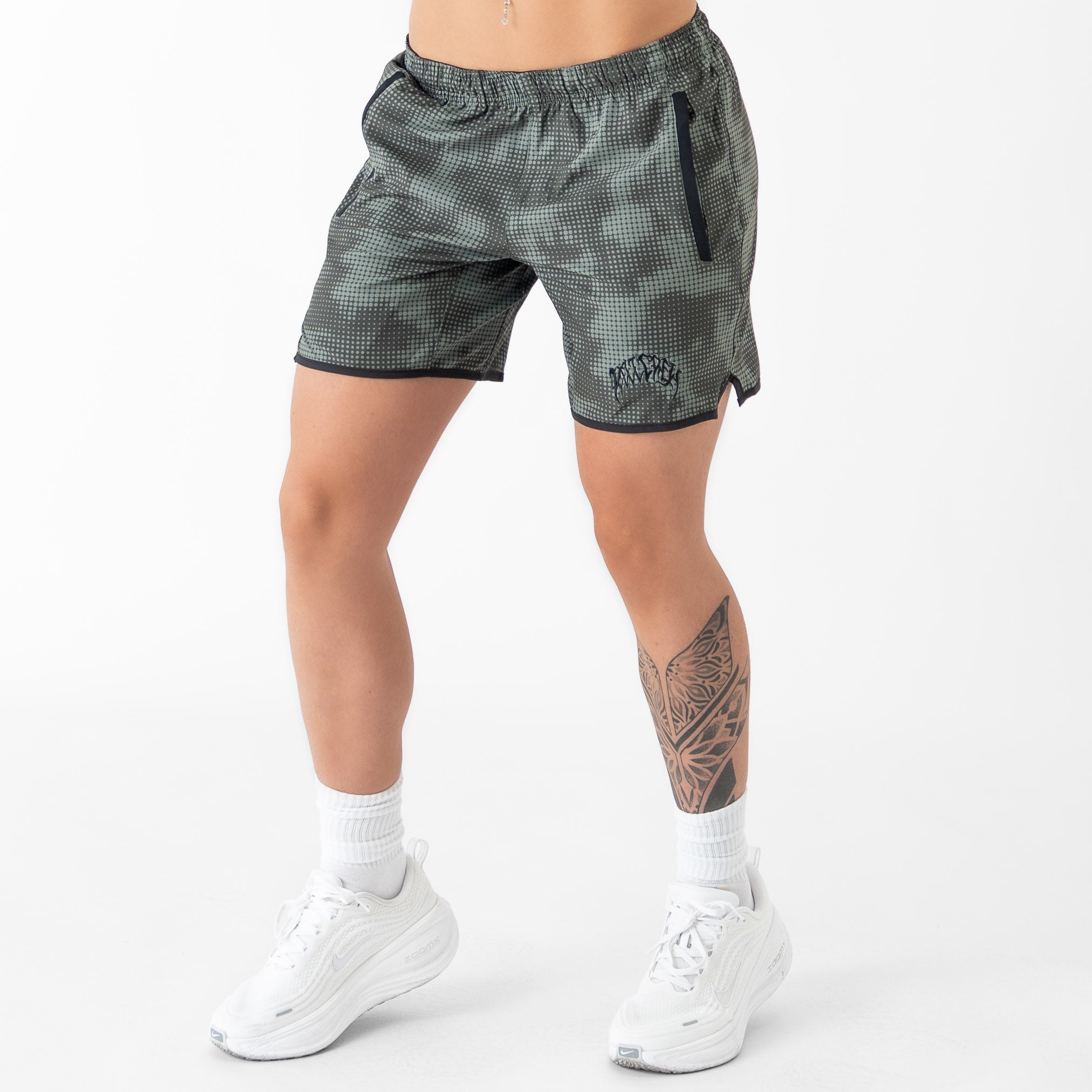 HYBRID TRAINING SHORT (7" INSEAM) - DIGITAL GREEN