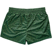 MUAY THAI SHORTS (MID THIGH CUT) - CROCODILE