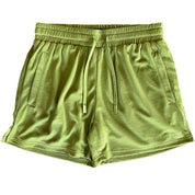 SIMPLE MUAY THAI SHORTS (MID THIGH CUT) - GREEN