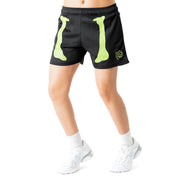VENTED MESH SHORTS BONE DRY - BLACK / GREEN