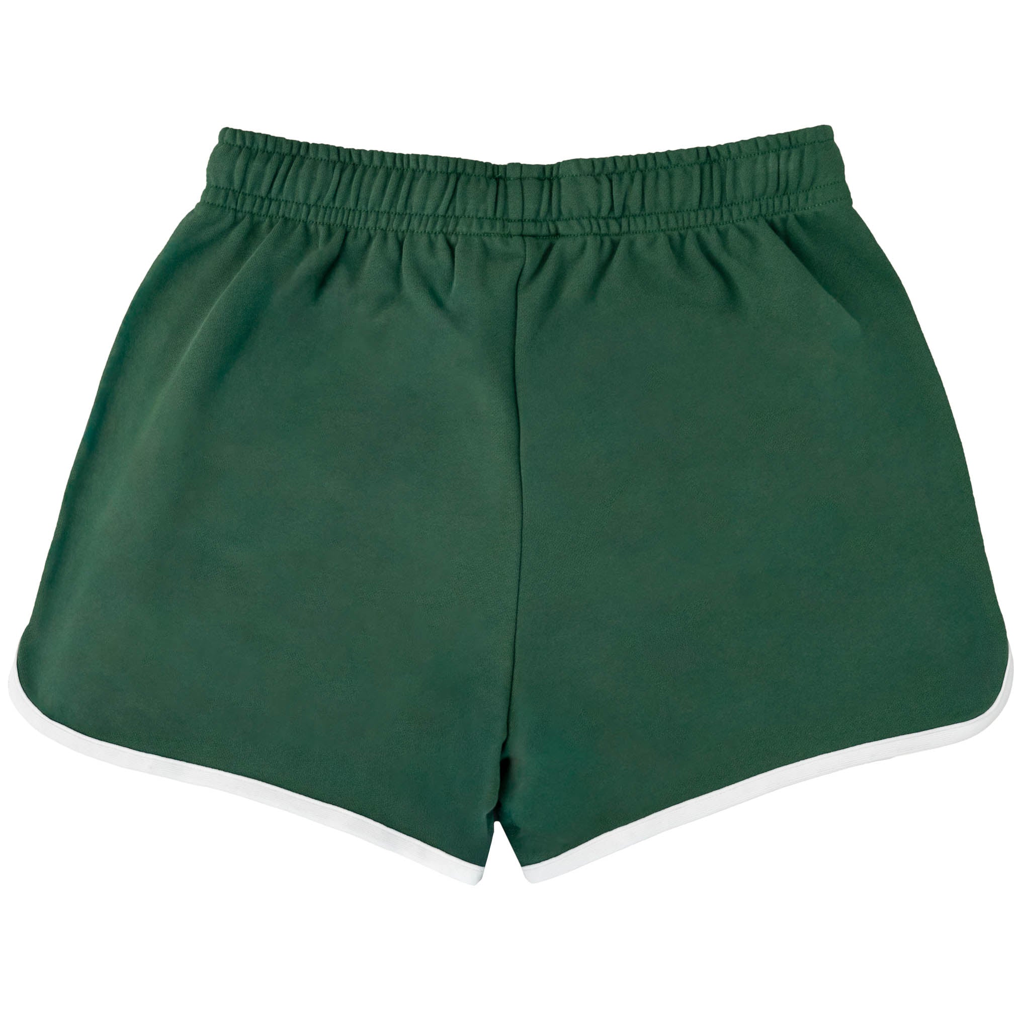 VINTAGE COTTON SHORTS (MID THIGH CUT) - GREEN