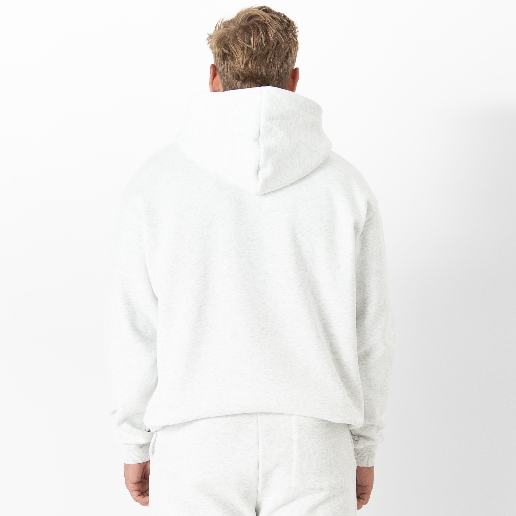 OVERSIZED LUX "SIMPLE" HOODIE - GREY