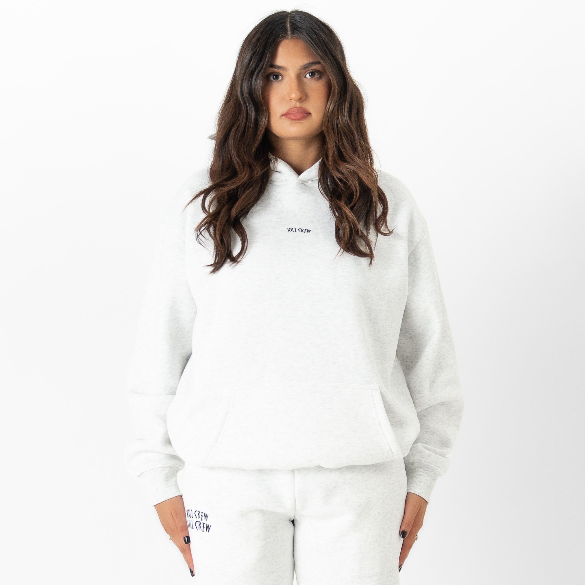 OVERSIZED LUX "SIMPLE" HOODIE - GREY