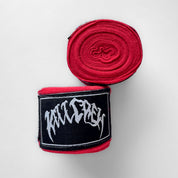 KILL CREW HAND WRAPS 180" - RED / BLACK