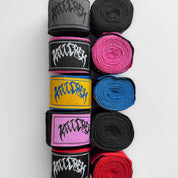 KILL CREW HAND WRAPS 180" - BLACK / PINK