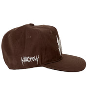 BARBWIRE 5 PANEL SNAPBACK - BROWN