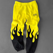 PREMIUM HEATER SWEATS - YELLOW / BLACK