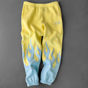 PREMIUM HEATER SWEATS - YELLOW / BLUE