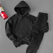 OVERSIZED PREMIUM HEATER HOODIE - BLACKOUT