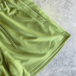 SIMPLE MUAY THAI SHORTS (MID THIGH CUT) - GREEN