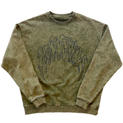 HEAVYWEIGHT LUX "CLASSIC" CREW NECK - OLIVE