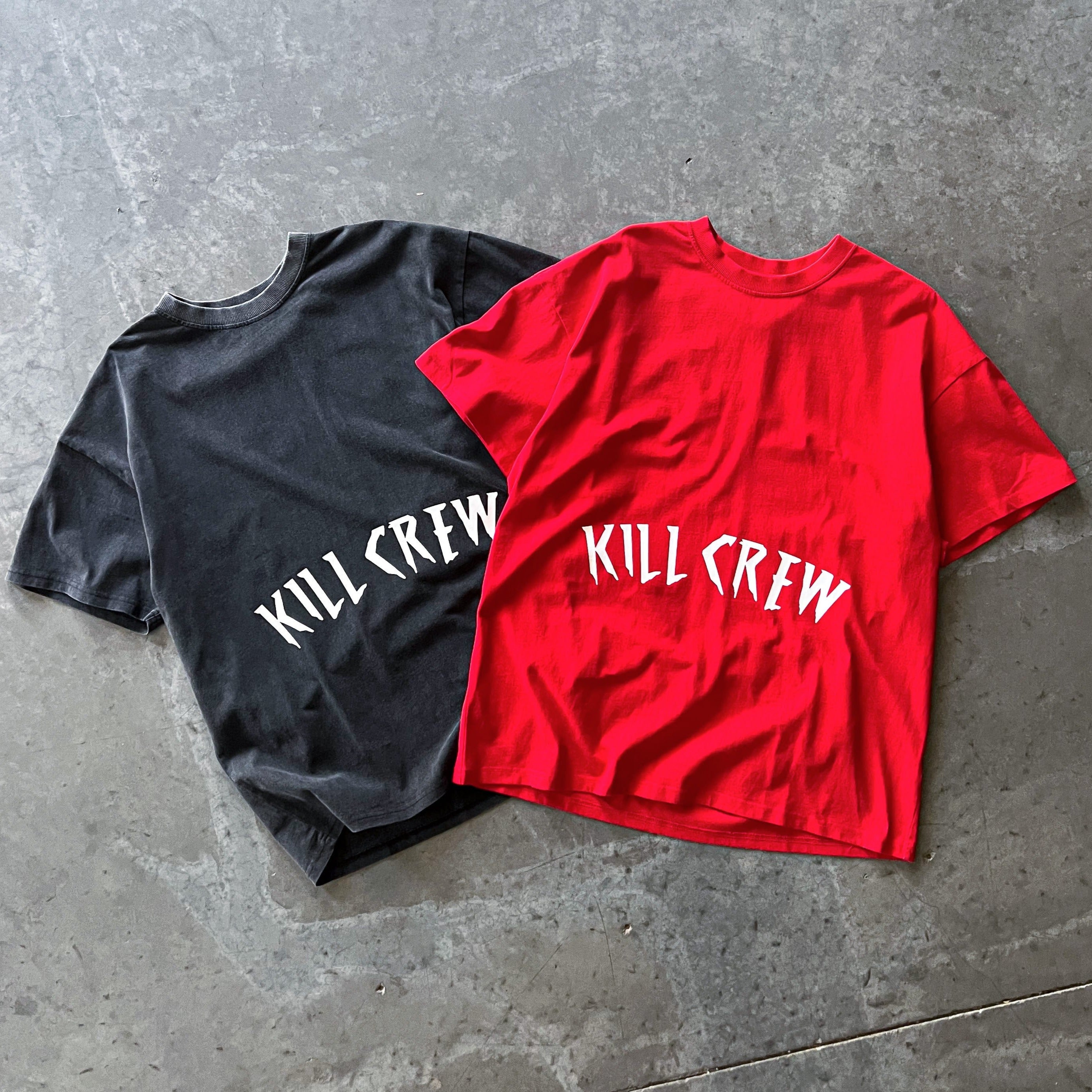 ★KIRSH★ Kirsh X Viva Studio Black Cat Washing T-Shirt Burg KIRSH Small Cherry Crop Tee Shirt Black | Crewneck for Women