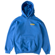 OVERSIZED LUX RIGOROUS TRAINING HOODIE - BLUE / GOLD