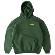 OVERSIZED LUX RIGOROUS TRAINING HOODIE - GREEN / GOLD