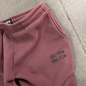 HEAVYWEIGHT LUX "WAR WOLF" SWEATPANTS - MAROON