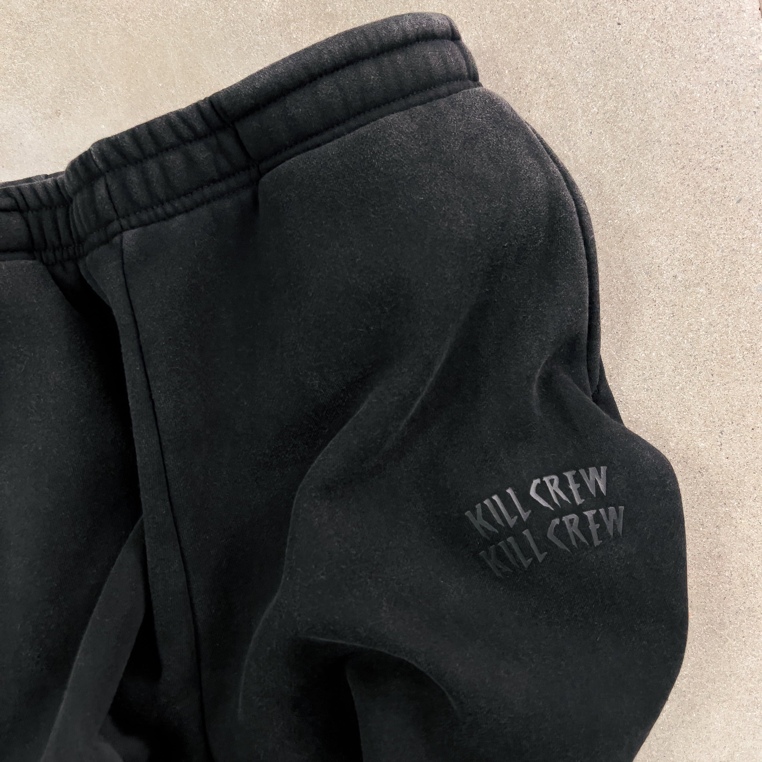 KAIKO HEAVYWEIGHT SWEAT PANTS ブラック KAIKO（カイコー）の「KAIKO HEAVYWEIGHT SWEAT PANTS