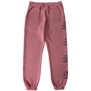 HEAVYWEIGHT LUX "WAR WOLF" SWEATPANTS - MAROON