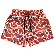 MUAY THAI SHORTS (MID THIGH CUT) - GIRAFFE