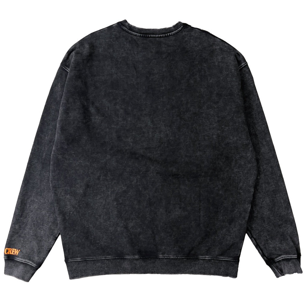 HEAVYWEIGHT LUX ROGUE WOLF CREW NECK - BLACK