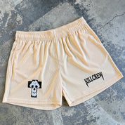 VENTED MESH SHORTS MISFIT - CREAM / BLACK