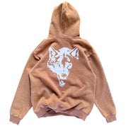 KILL CREW OVERSIZED LUX HOODIE - SAND