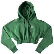 KILL CREW CROP HOODIE - GREEN