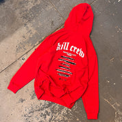 INNER DEMONS TOUR HOODIE - RED / WHITE