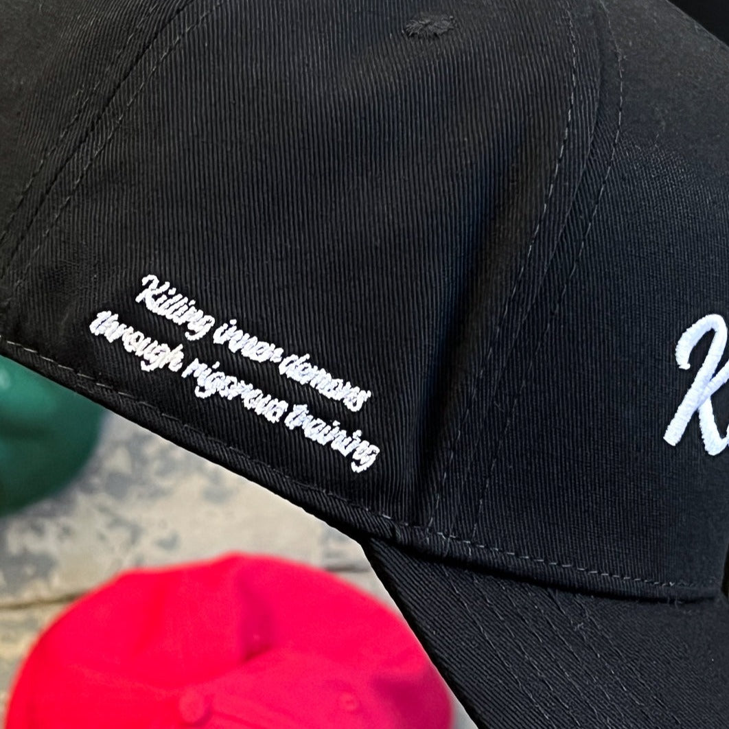 SCRIPT 5 PANEL SNAPBACK - BLACK