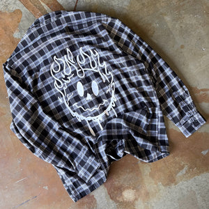 KILL CREW "SMILEY" FLANNEL - BLACK