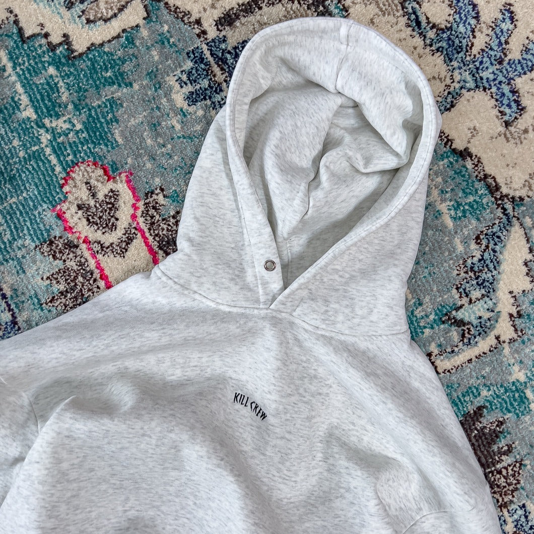 OVERSIZED LUX "SIMPLE" HOODIE - GREY