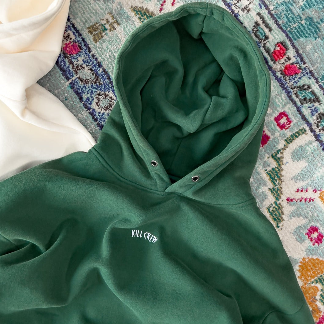 OVERSIZED LUX "SIMPLE" HOODIE - GREEN