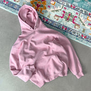 OVERSIZED LUX "SIMPLE" HOODIE - ROSÉ