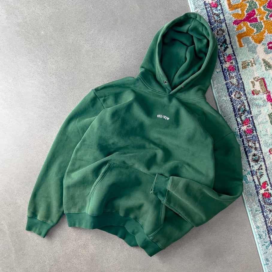 OVERSIZED LUX "SIMPLE" HOODIE - GREEN