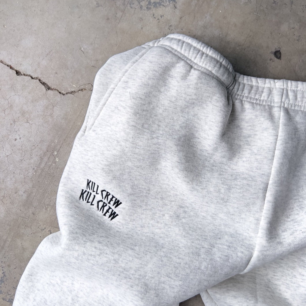 HEAVYWEIGHT LUX "SIMPLE" SWEATPANTS - GREY