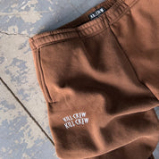 HEAVYWEIGHT LUX "SIMPLE" SWEATPANTS - BROWN