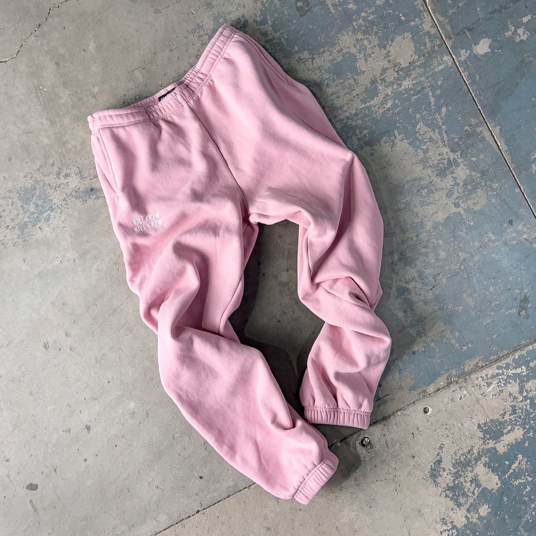 HEAVYWEIGHT LUX "SIMPLE" SWEATPANTS - ROSÉ