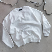 HEAVYWEIGHT LUX "SIMPLE" CREWNECK - GREY