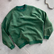 HEAVYWEIGHT LUX "SIMPLE" CREWNECK - GREEN