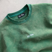 HEAVYWEIGHT LUX "SIMPLE" CREWNECK - GREEN