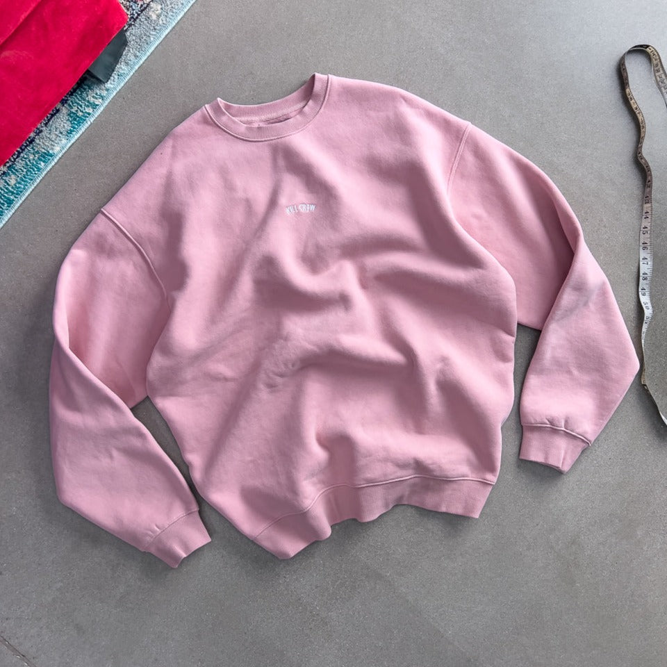 HEAVYWEIGHT LUX "SIMPLE" CREWNECK - ROSÉ