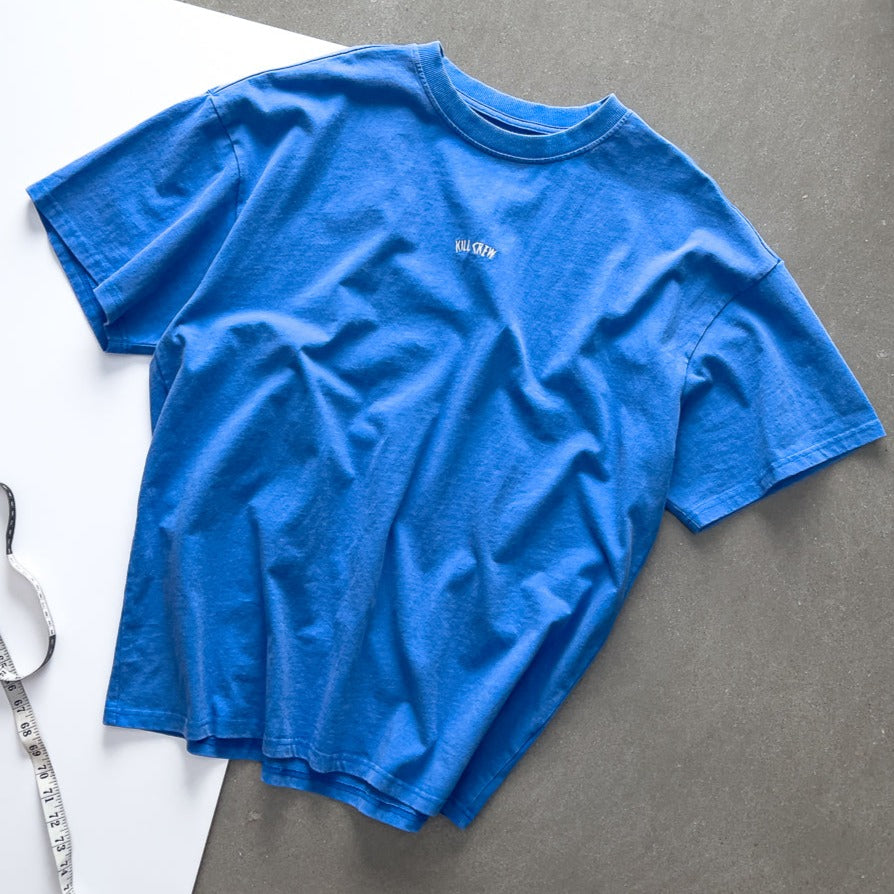OVERSIZED LUX "SIMPLE" T-SHIRT - BLUE