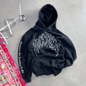 KILL CREW OVERSIZED LUX HOODIE - BLACK