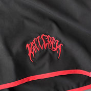 HYBRID TRAINING SHORT (7" INSEAM) - BLACK / RED