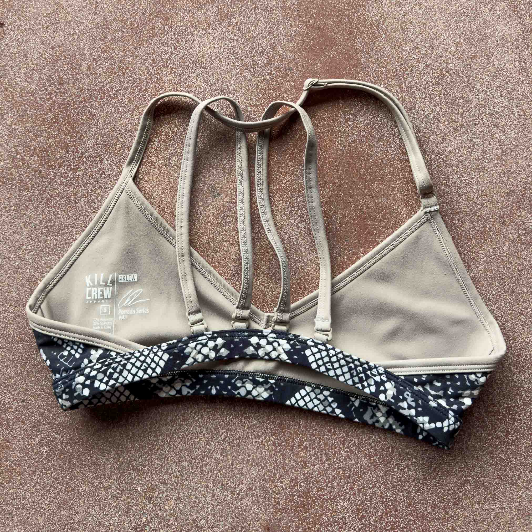 Snake Python Bra Top MEDIUM SUPPORT SPORTS BRA - PYTHON – Kill Crew